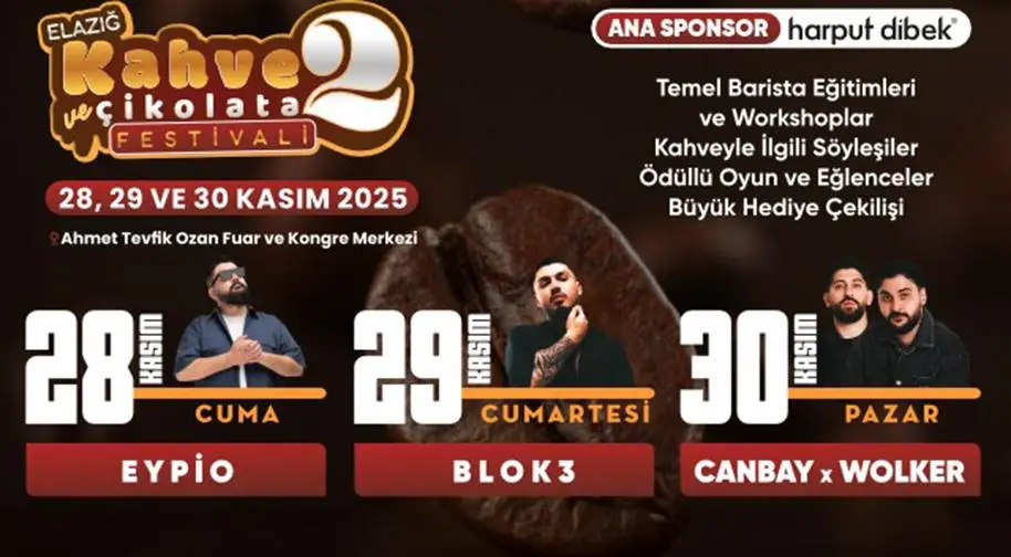 Elazığ Kahve ve Çikolata Festivali - Kombine