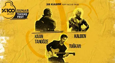 %100 Akustik : Kaan Tangöze & Kalben & Tuğkan