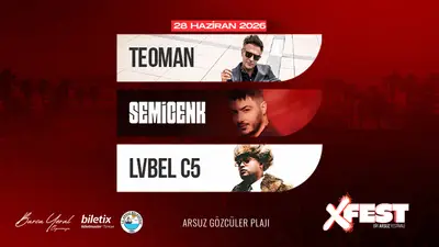 XFEST Arsuz - 2.Gün - Teoman - Semicenk - Lvbel C5