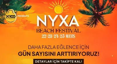 NYXA Beach Festival Kombine 4 Günlük